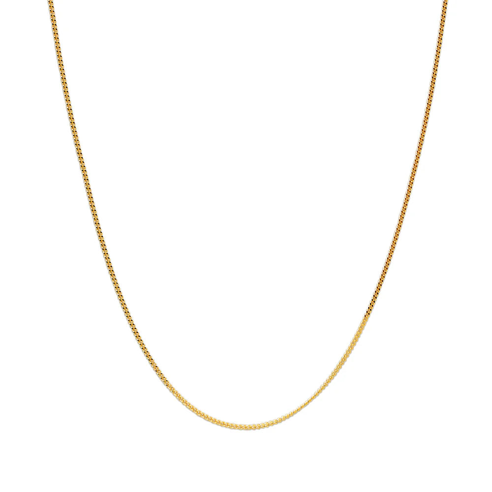 Collar Barbada de Oro 18K para Mujer