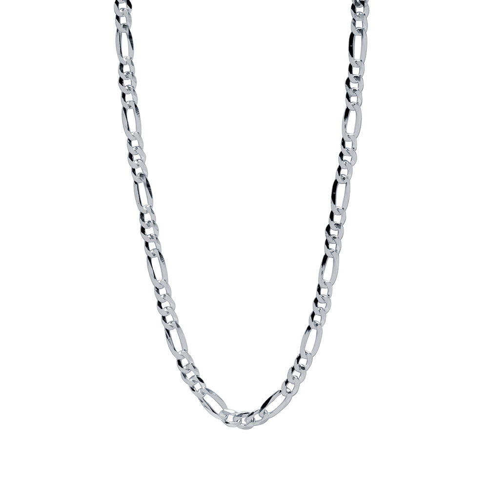 Collar Fígaro de Plata 925 para Hombre