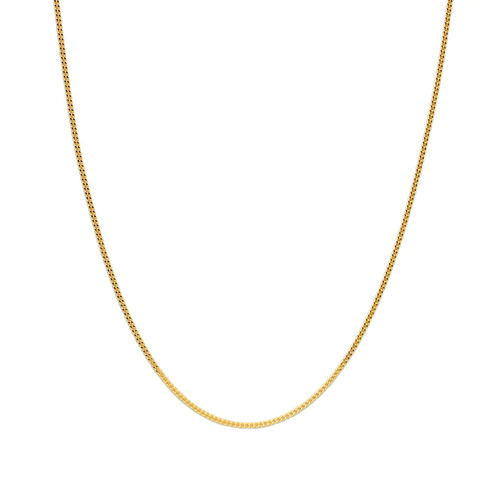 Collar Barbada de Oro 9K
