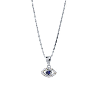 Collar Ojo Turco de Plata 925