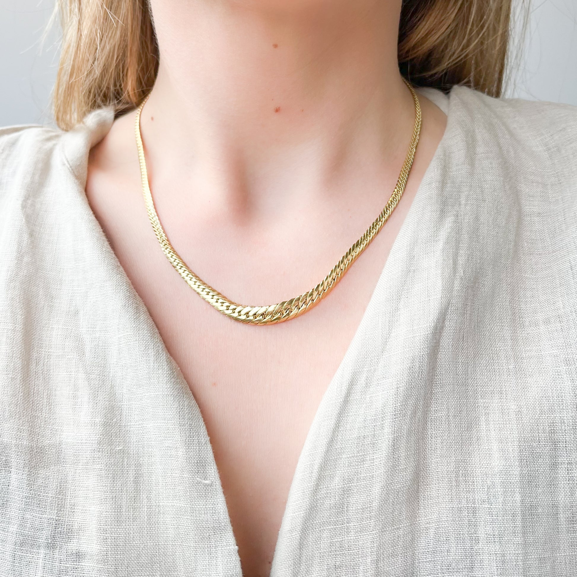 Cadena Cola de Zorro 8 mm 45cm