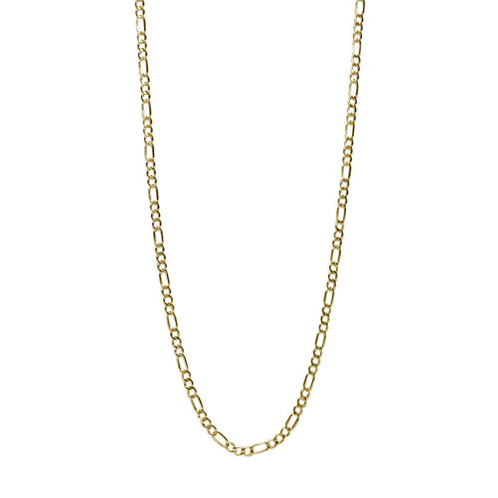 Collar Progresivo Alternado de Oro 18K
