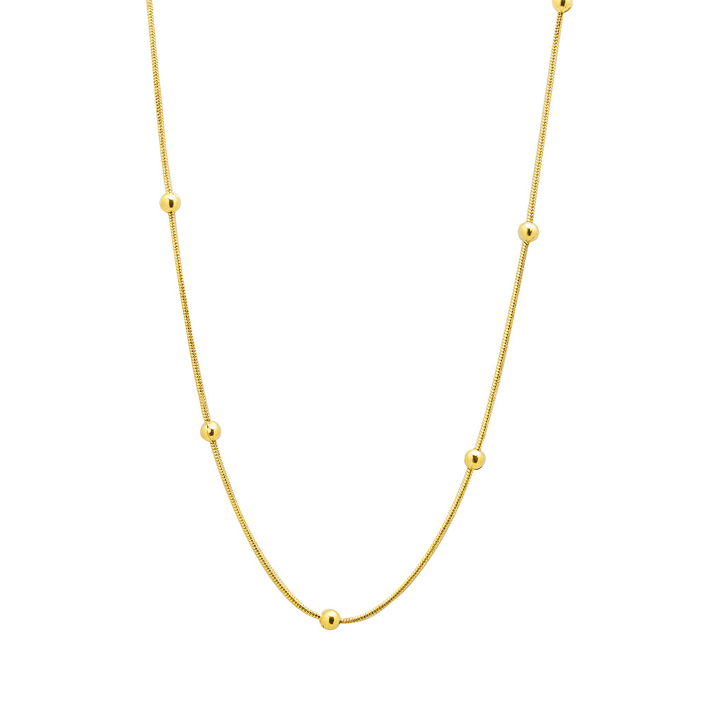Collar de Bolitas de Acero