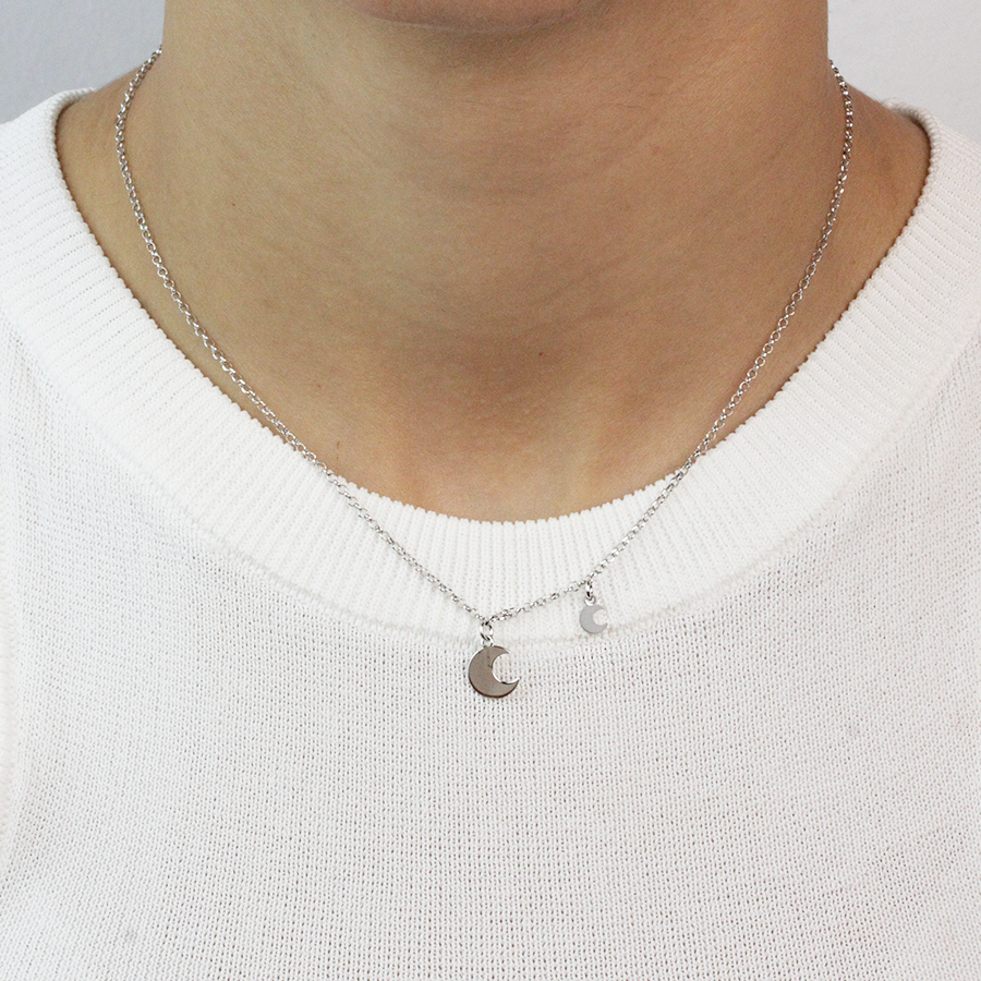 Collar Luna con charm luna
