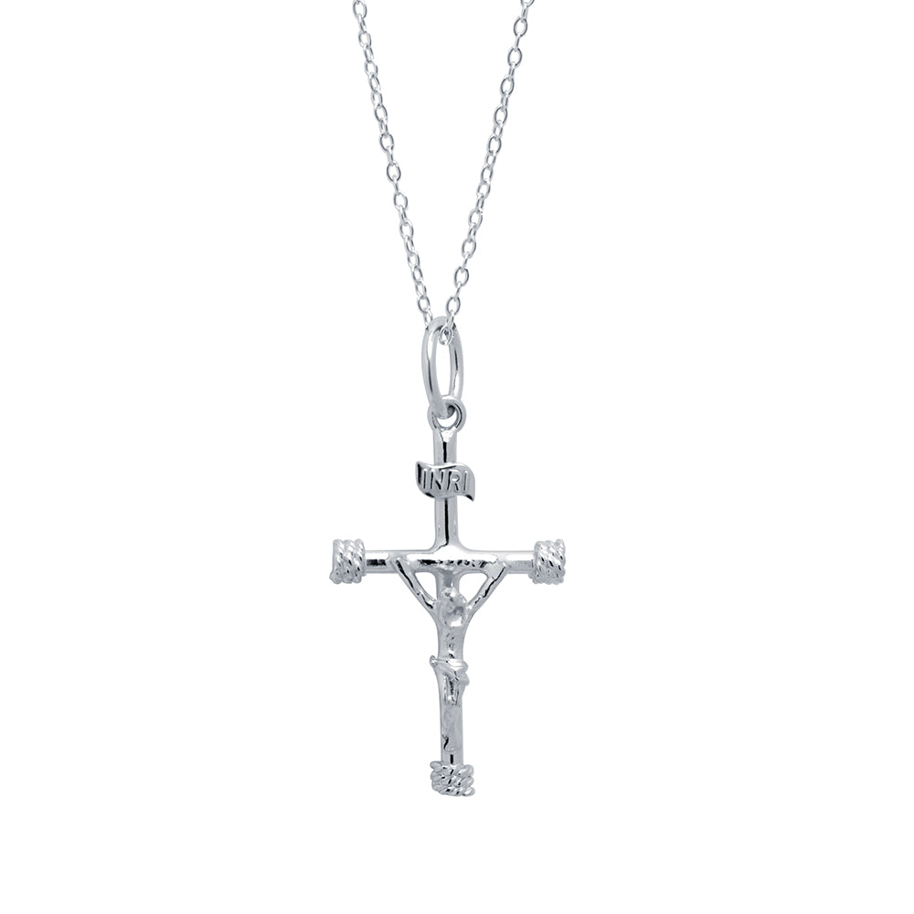 Collar Crucifijo de Plata 925