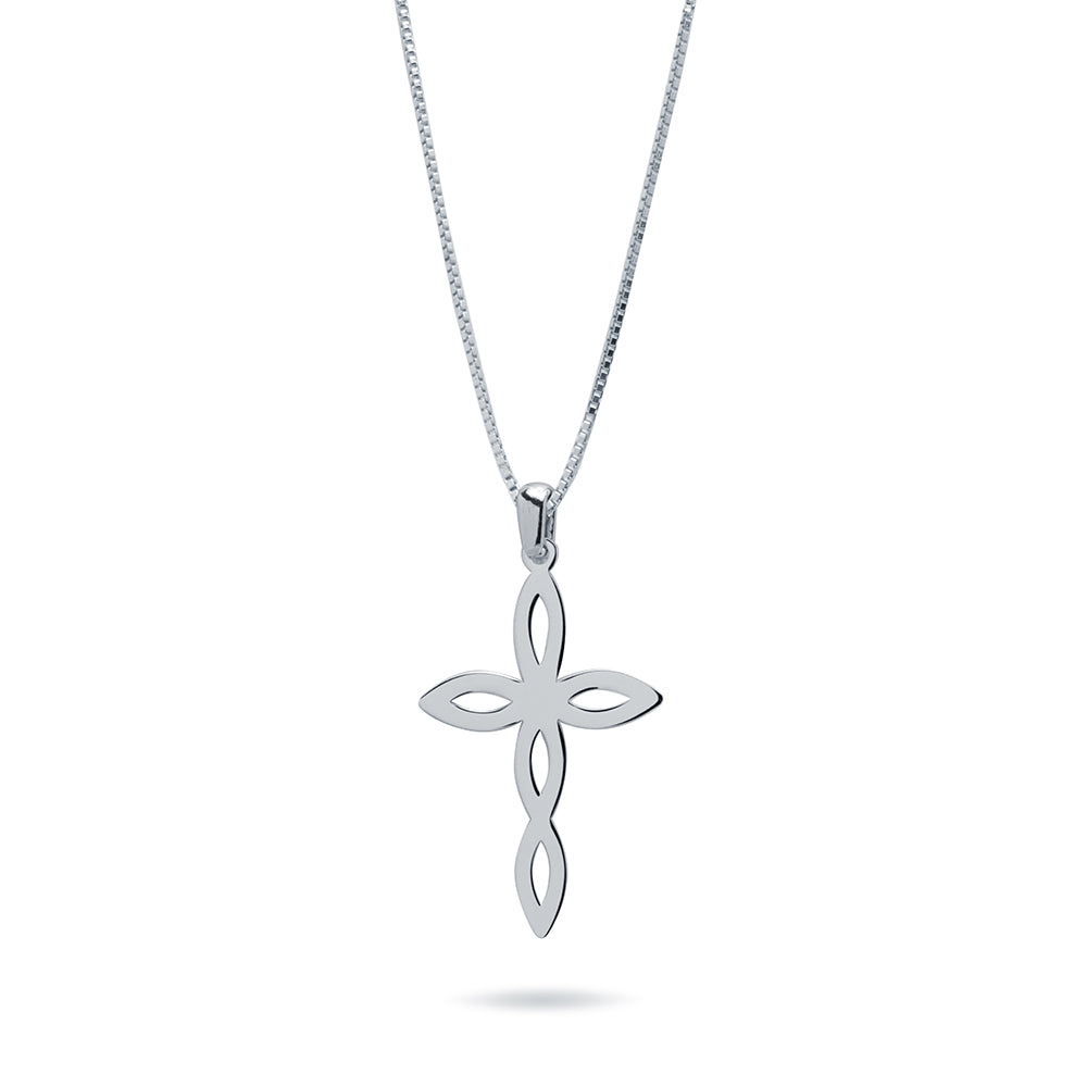 Colgante Cruz Filigrana de Plata 925