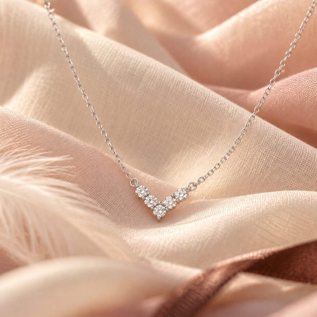 Collar Moissanita de Plata 925 con Nombre Grabado – bodegón