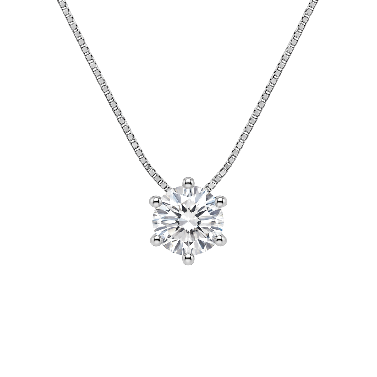 Collar Moissanita de Plata 925 con Nombre Grabado – foto de producto