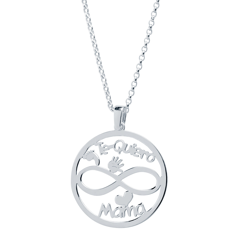 Collar Infinito Te Quiero Mama