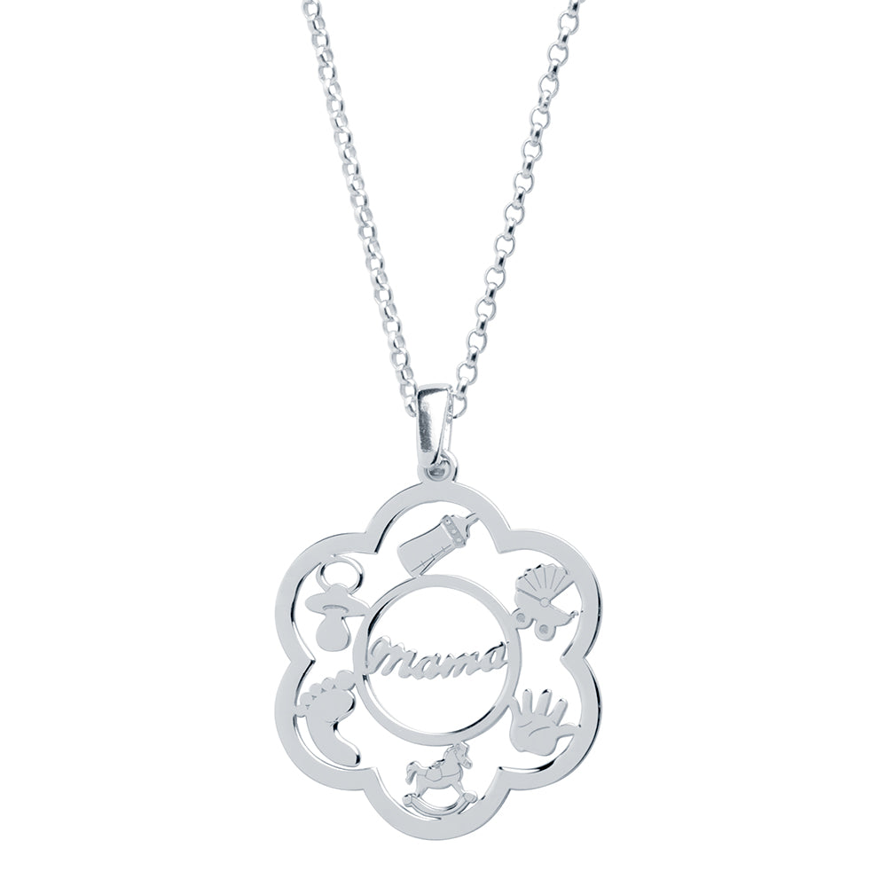 Collar Flor Detalles Mamá