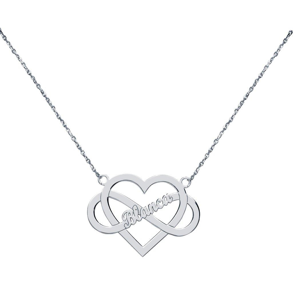 Collar Corazón Infinito