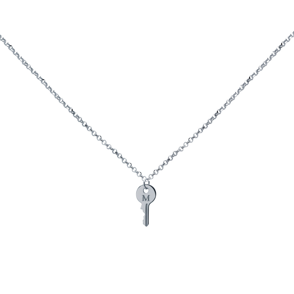 Collar con inicial Llave