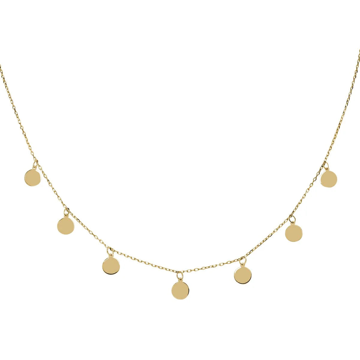 Collar Oro Monedas Descuento