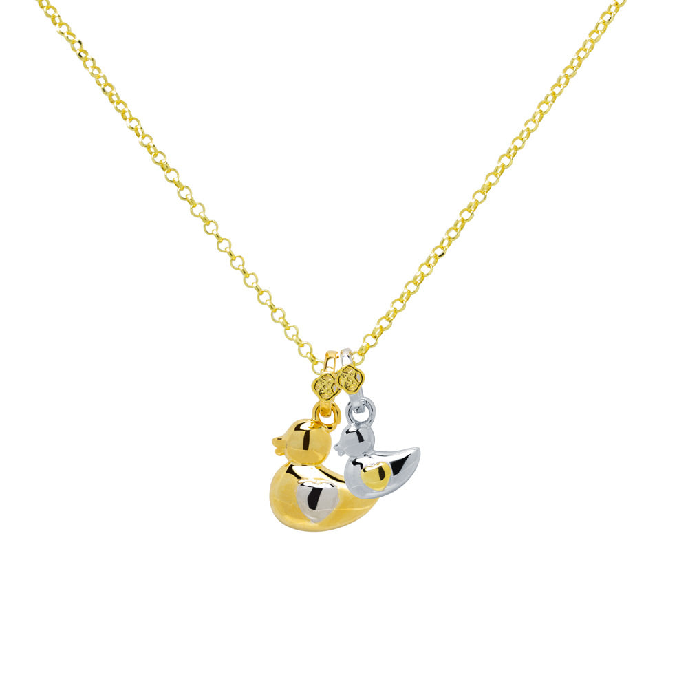 Collar Mamá Pata de Plata 925 con Nombre Grabado
