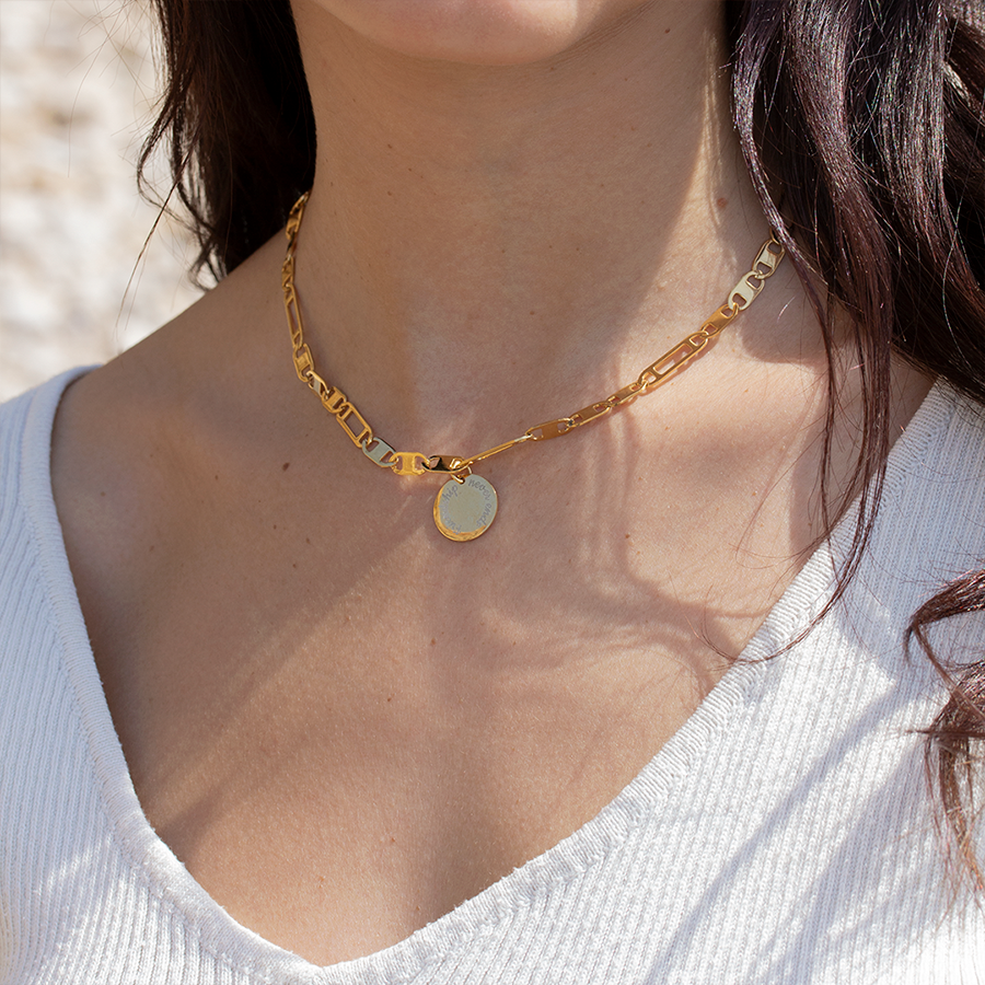 Collar Personalizable Cadena Marinero