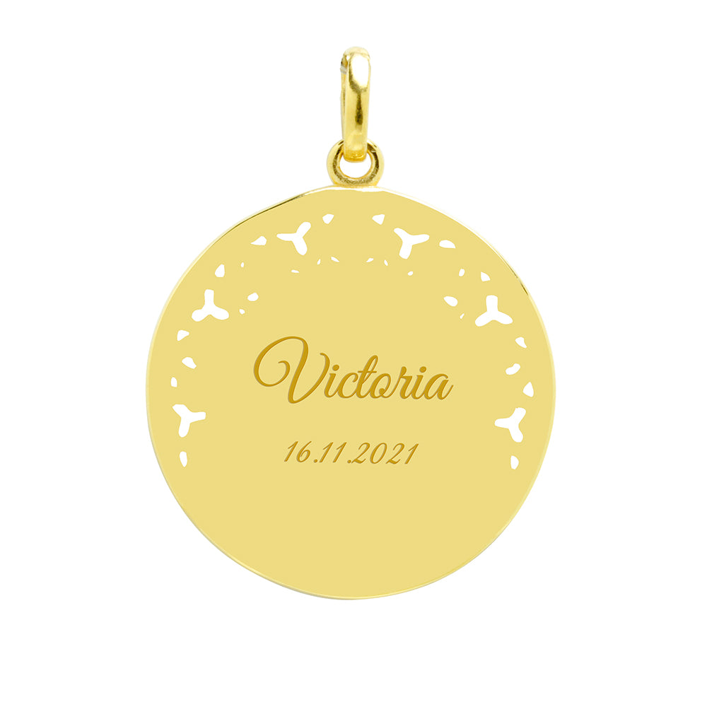 Medalla Virgen Milagrosa 5 Circonitas