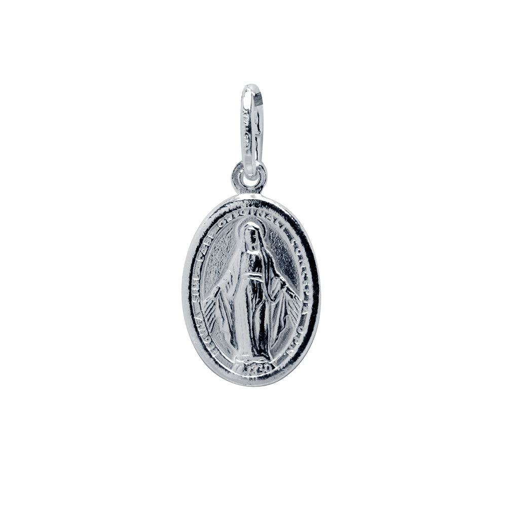 Colgante Virgen Milagrosa de Plata 925