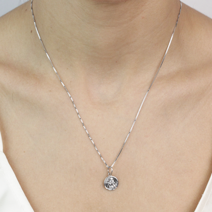 Colgante Lentejita Ángel de Plata 925