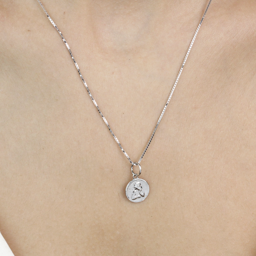 Colgante Lentejita Ángel de Plata 925