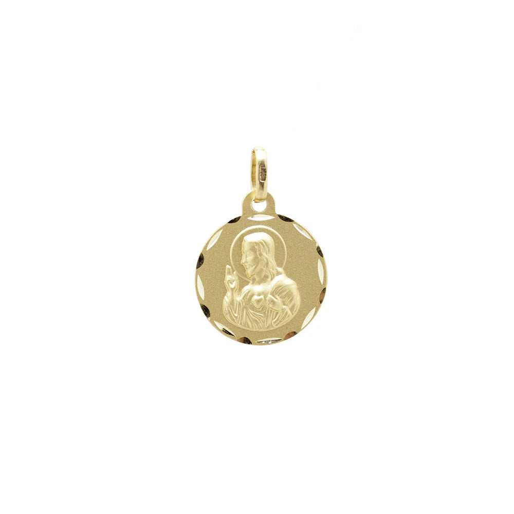 Colgante Escapulario de Oro Personalizado
