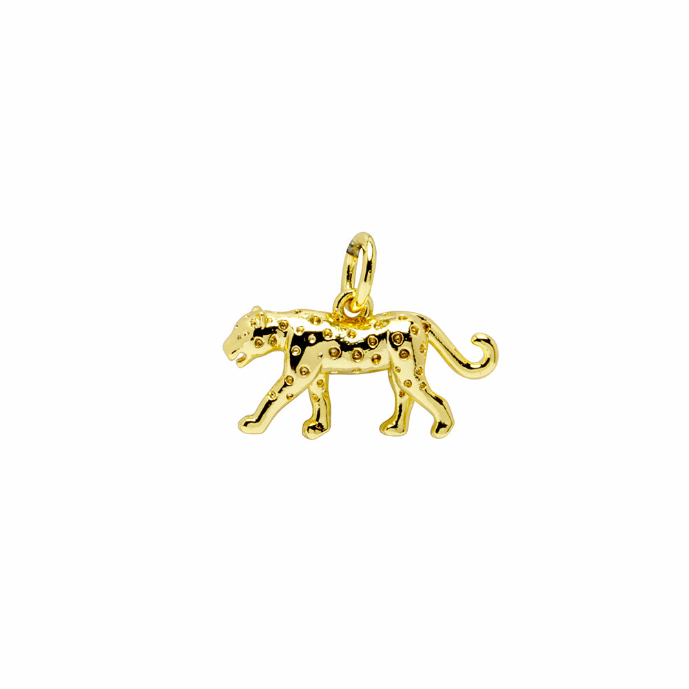Charm Leopardo de Acero