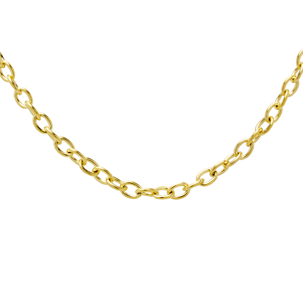 Collar Eslabón Redondo de Acero