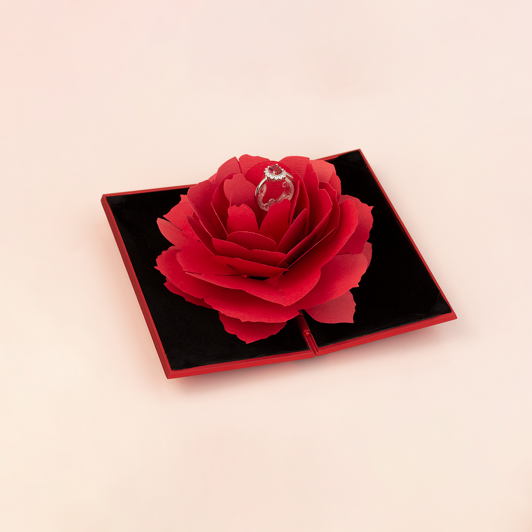 Caja Rosa Amor Eterno