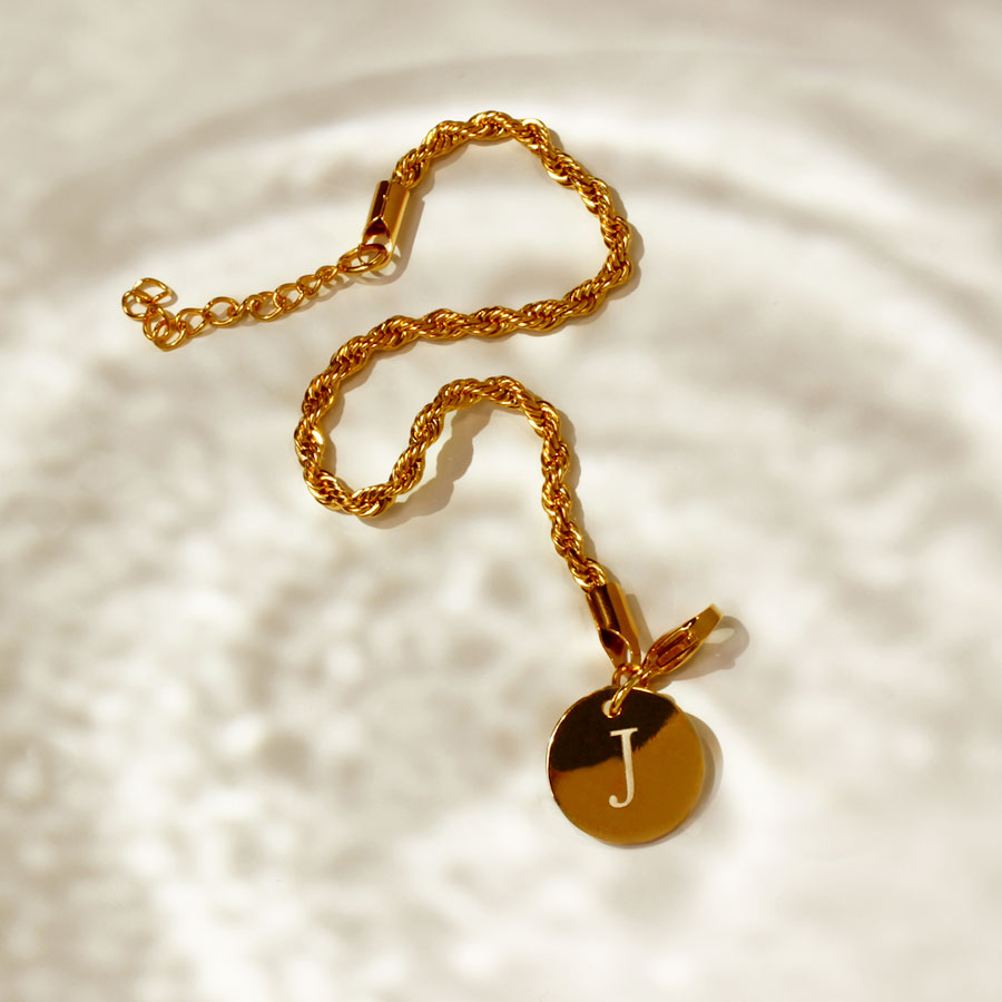 Pulsera Cordón de Acero Personalizada