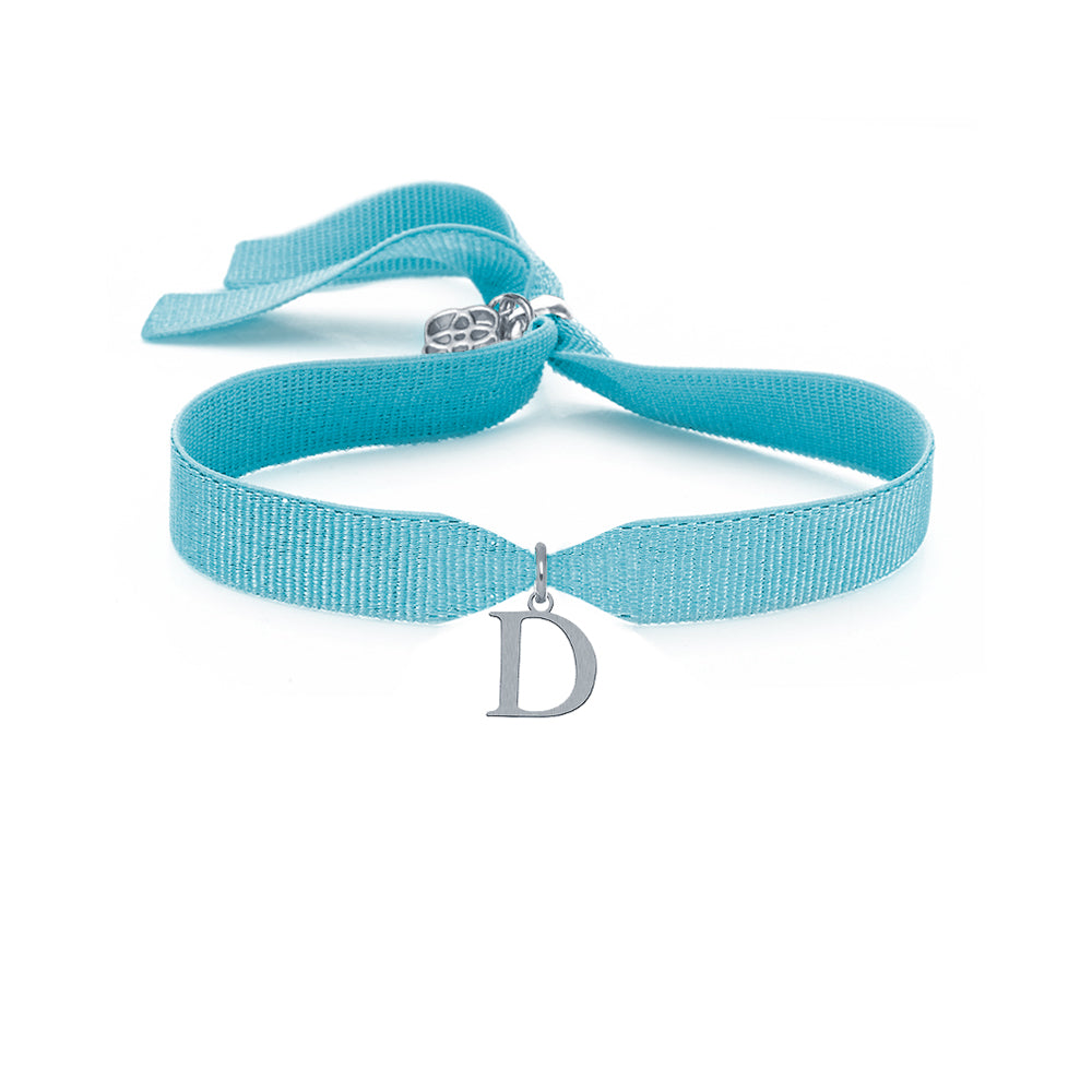 Pulsera de Acero para Mujer con Inicial Grabada