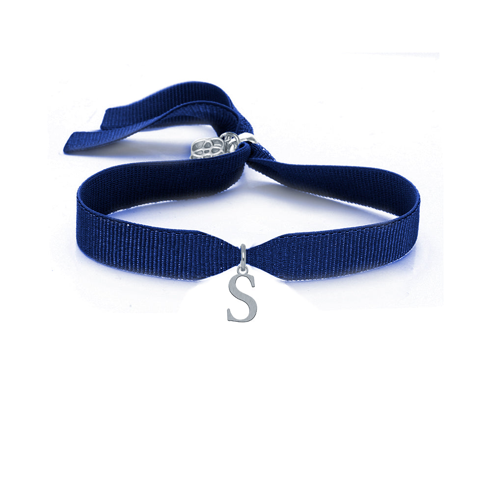 Pulsera de Acero con Inicial Grabada