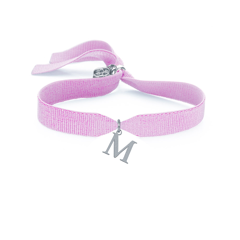Pulsera de Acero con Inicial Grabada