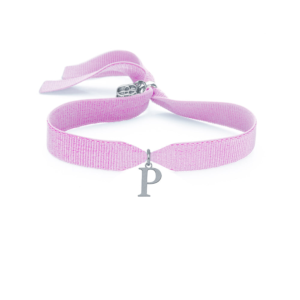 Pulsera de Acero con Inicial Grabada