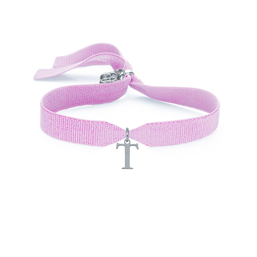 Pulsera de Acero con Inicial Grabada
