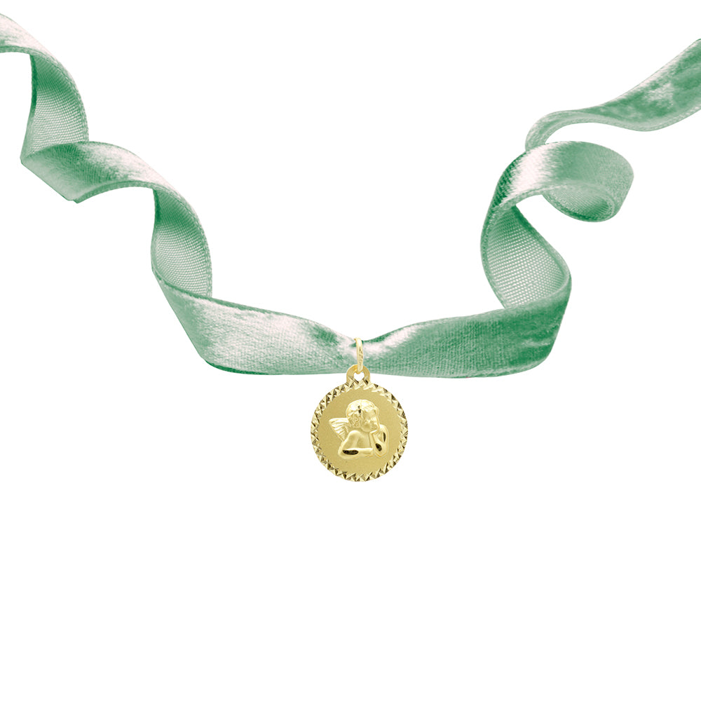 Medalla para el Ramo de Novia Ángel de Oro 18k