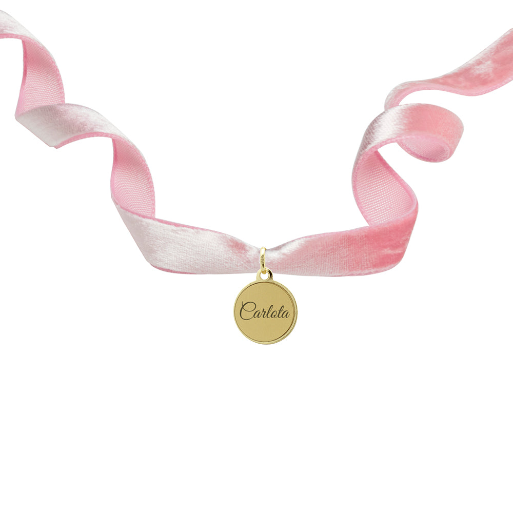 Colgante Ramo Novia Virgen de Oro 18K Personalizado