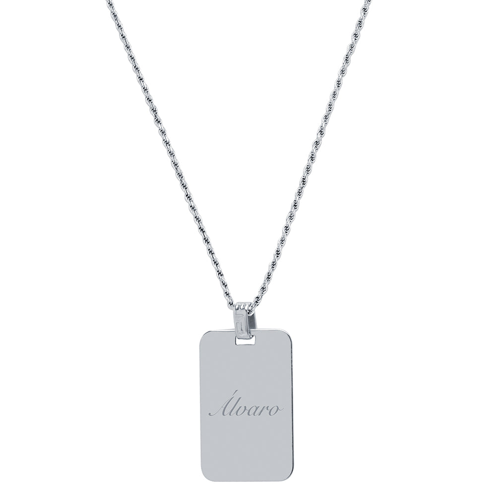 Cordón y Medalla Rectangular Grande