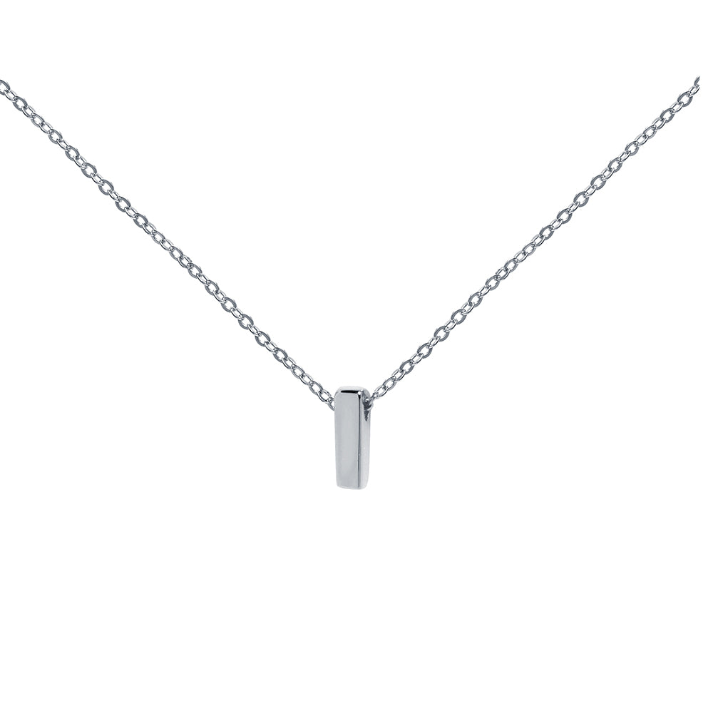 Collar de Plata 925 con Inicial Grabada