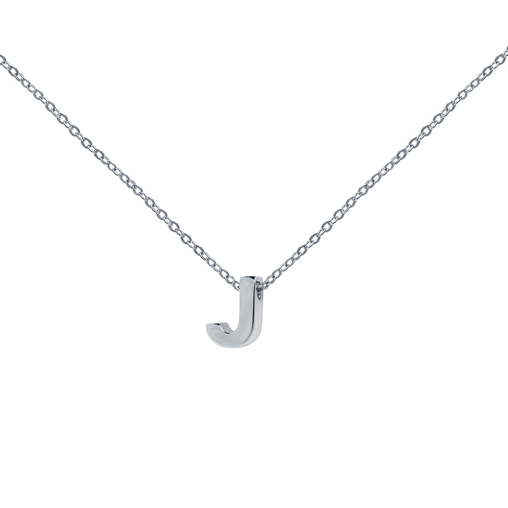 Collar de Plata 925 con Inicial Grabada