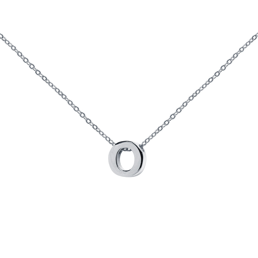 Collar de Plata 925 con Inicial Grabada
