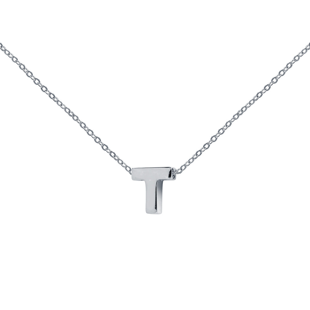 Collar de Plata 925 con Inicial Grabada