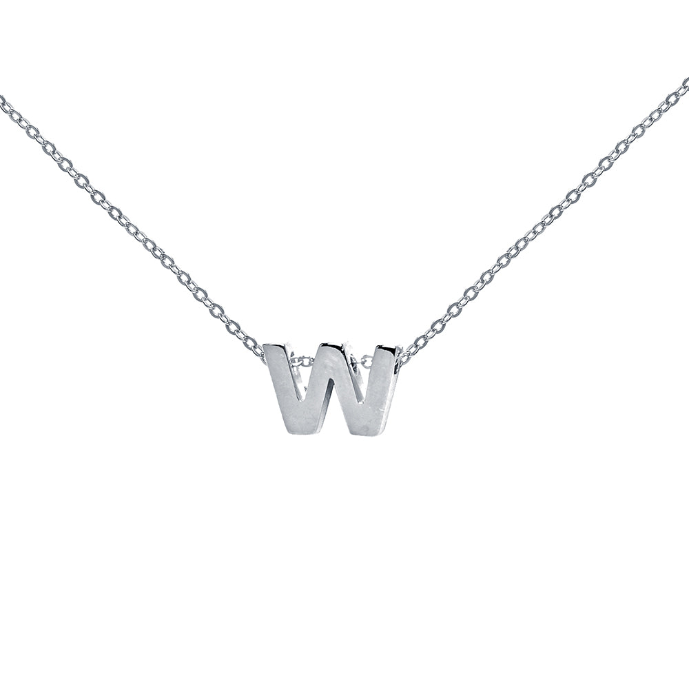 Collar de Plata 925 con Inicial Grabada