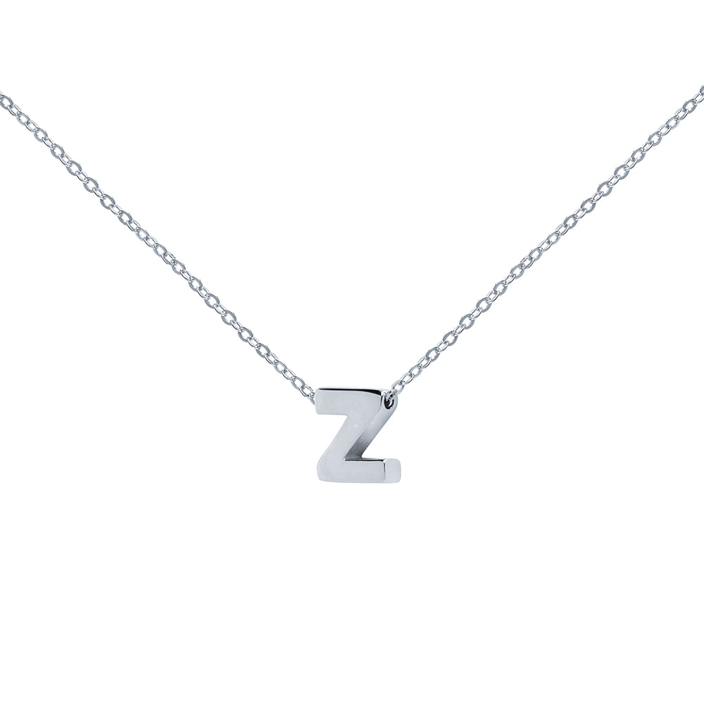 Collar de Plata 925 con Inicial Grabada