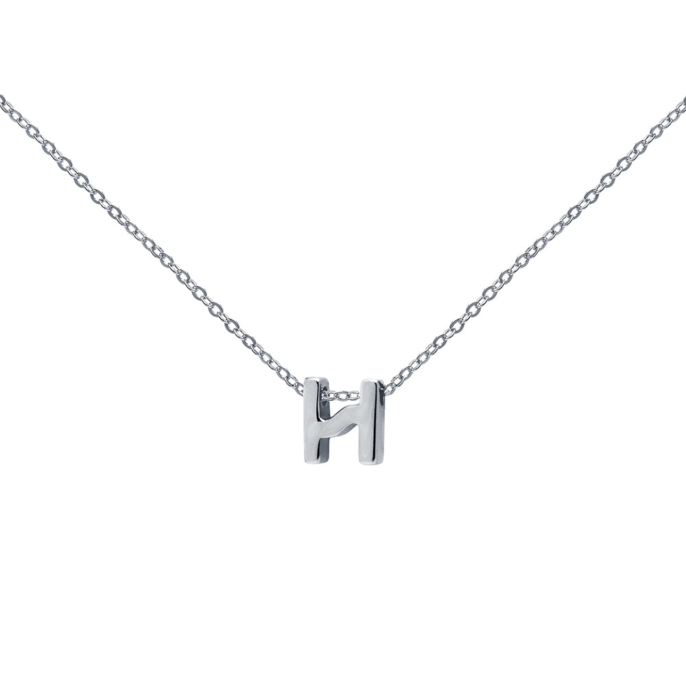 Collar de Plata 925 con Inicial Grabada