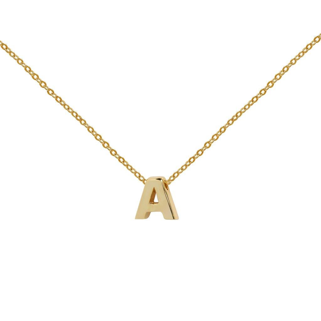 Collar de Plata 925 con Inicial Grabada