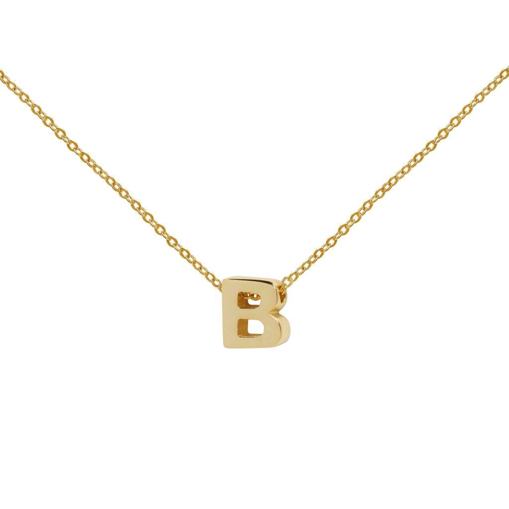 Collar de Plata 925 con Inicial Grabada