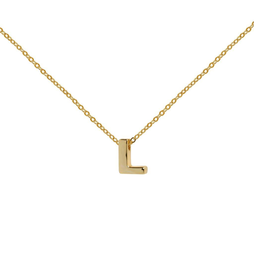 Collar de Plata 925 con Inicial Grabada