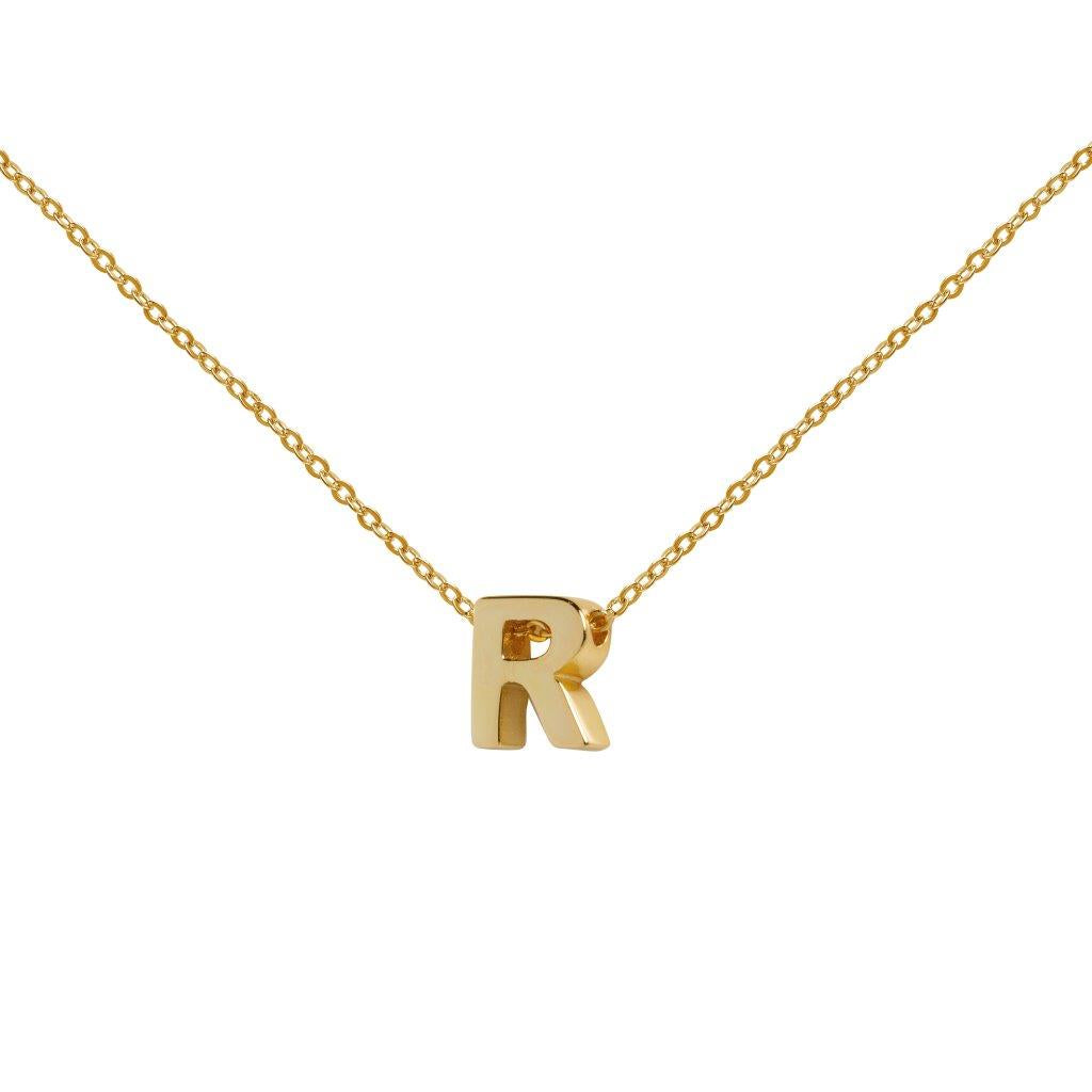 Collar de Plata 925 con Inicial Grabada