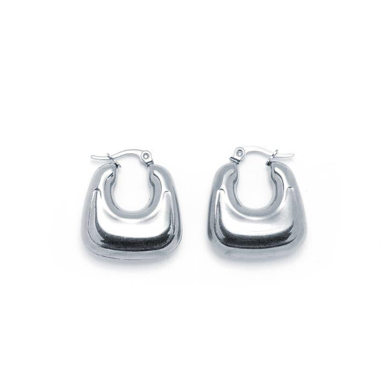 Pendientes Blossom Acero