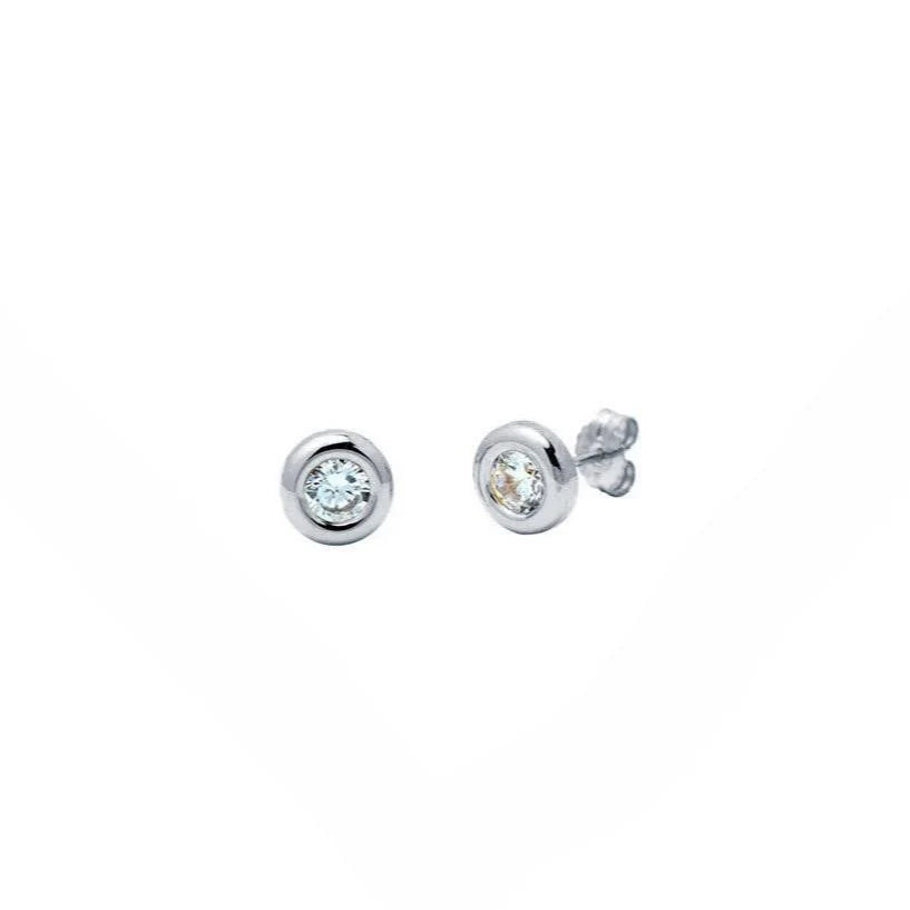 Pendientes de Oro con Circonita