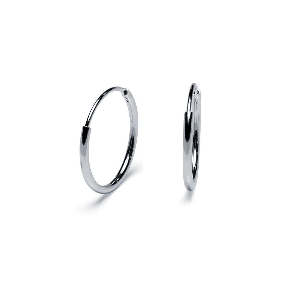 Pendientes Base Ø 15mm Plata